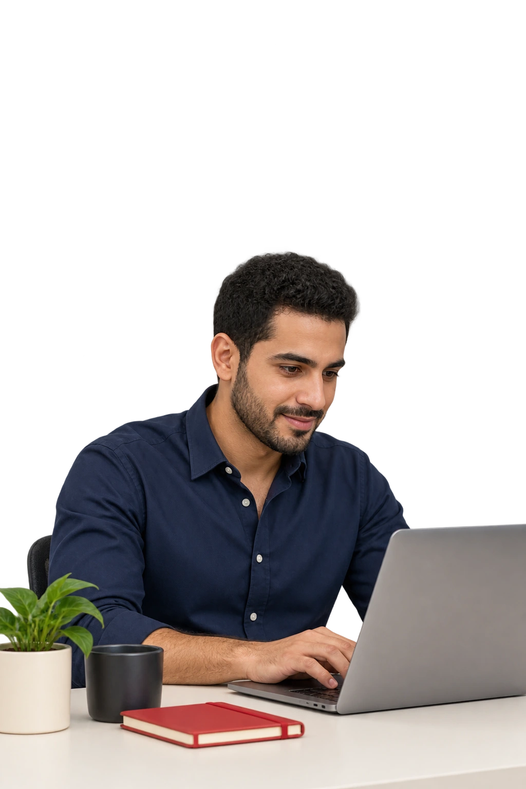 الرجوع من ملخص المشروع إلى قيد اليومية